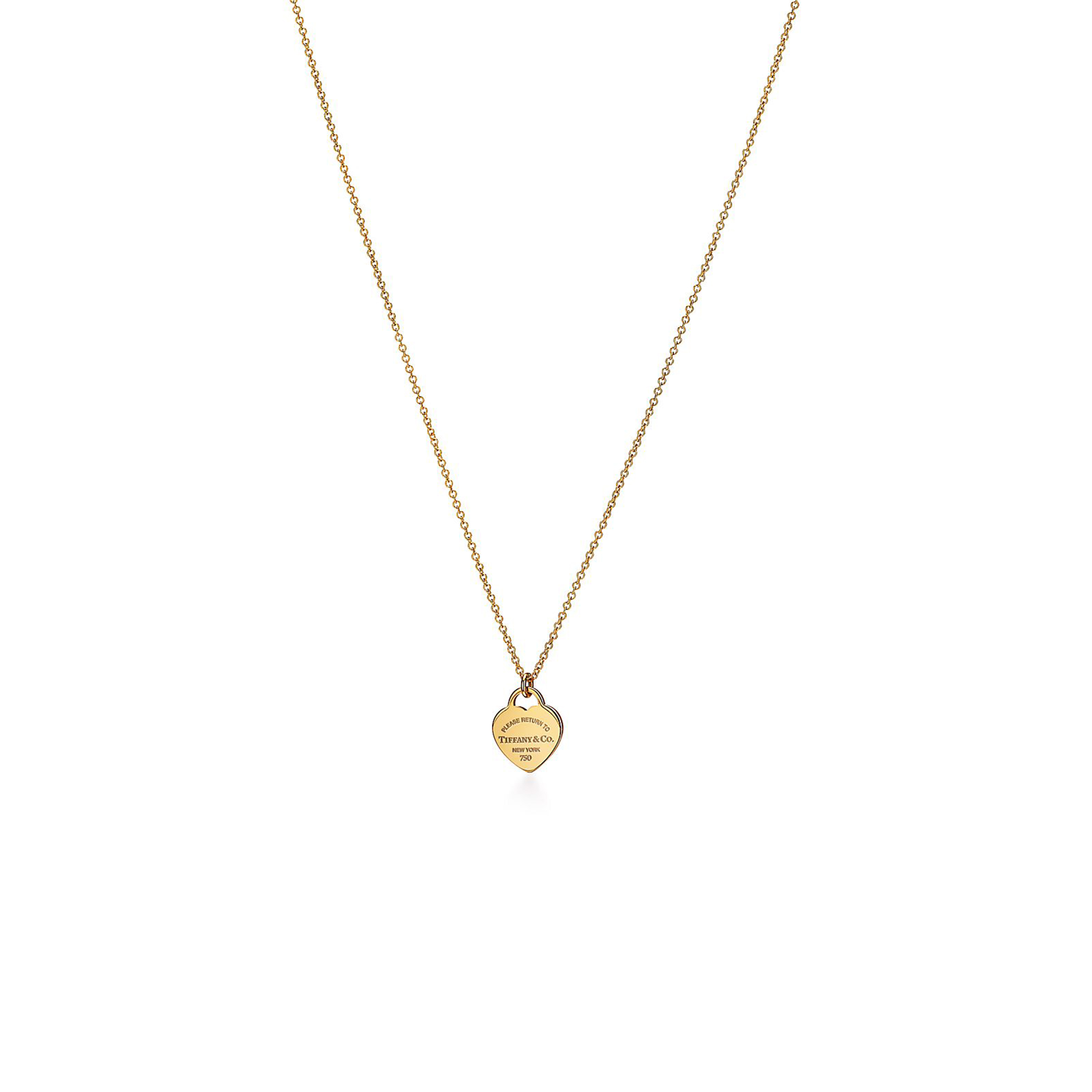 TIFFANY MINI HEART TAG PENDANT 72975146